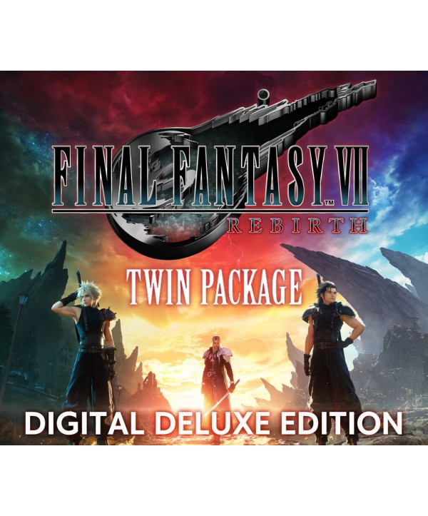 Final Fantasy VII Remake & Rebirth: Digital Deluxe Twin Pack Steam Key 